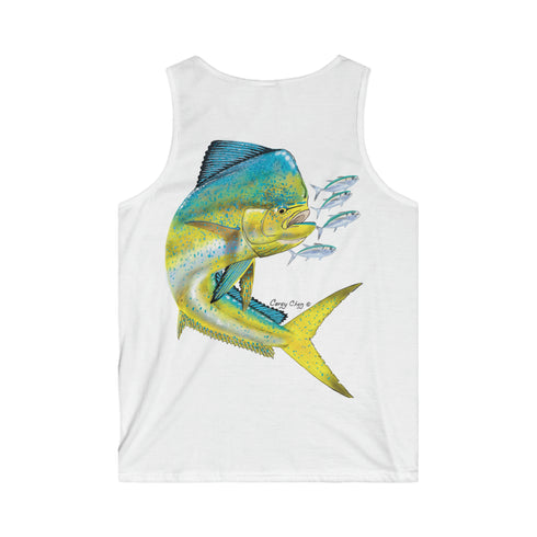 Carey Chen's Mahi Style Men's Softstyle Tank Top - Comfort Fit for Ultimate Freedom