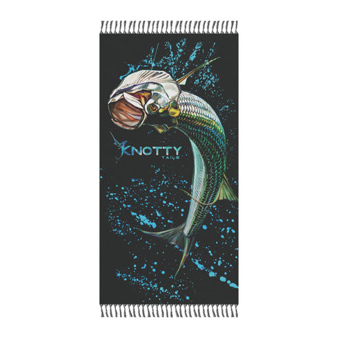 Knotty Tails Tarpon Beach Cloth for Outdoor Fun with Soft Fabric