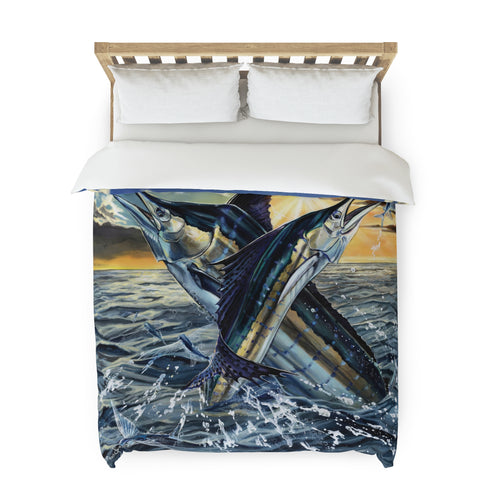 Offshore Sunset Duvet Cover for a Stunning Bedroom Makeover that Elevates Your Space