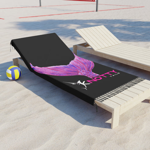 Knotty Tails Mermaid Beach Cloth with Knotted Tassels for Ultimate Comfort