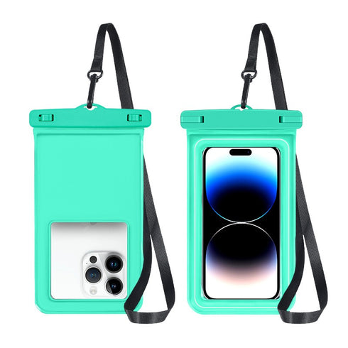 Floating Mobile Phone Waterproof Bag for Outdoor Beach Use with Secure Seal