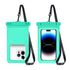 Floating Mobile Phone Waterproof Bag for Outdoor Beach Use with Secure Seal