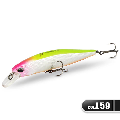 delete Jerk Minnow 100F 14g Floating Wobbler Fishing Lure Quality for Big Catch