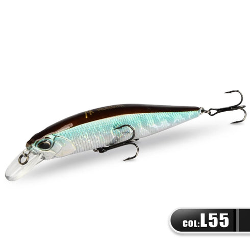 delete Jerk Minnow 100F 14g Floating Wobbler Fishing Lure Quality for Big Catch