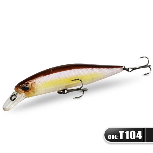 delete Jerk Minnow 100F 14g Floating Wobbler Fishing Lure Quality for Big Catch