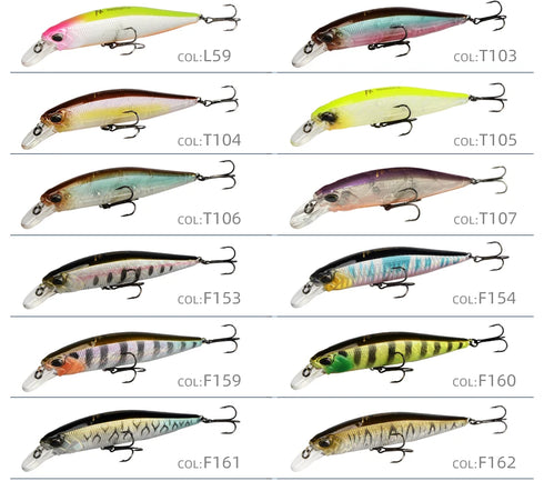 delete Jerk Minnow 100F 14g Floating Wobbler Fishing Lure Quality for Big Catch