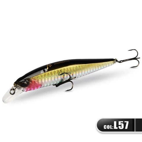 delete Jerk Minnow 100F 14g Floating Wobbler Fishing Lure Quality for Big Catch