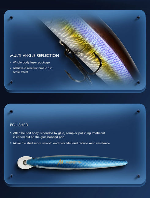 delete Jerk Minnow 100F 14g Floating Wobbler Fishing Lure Quality for Big Catch