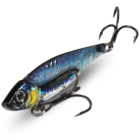 Spinner Spoon Metal Jig Bait 7g 10g 16g 20g VIB Sinking Lure for Big Fish Attraction