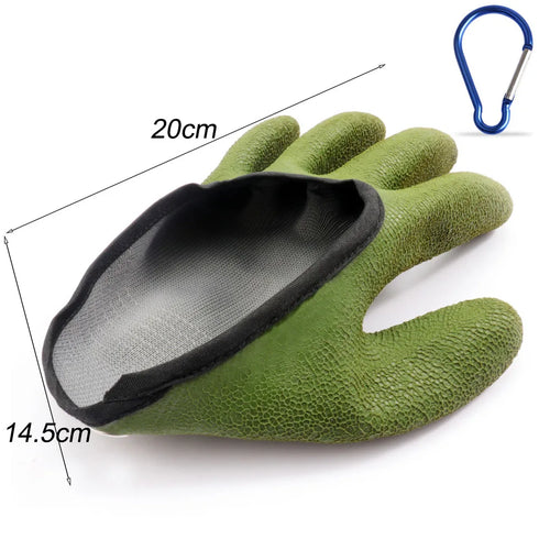 Fishing Gloves Full Finger Waterproof Anti-Slip Cutproof for Durable Hand Protection