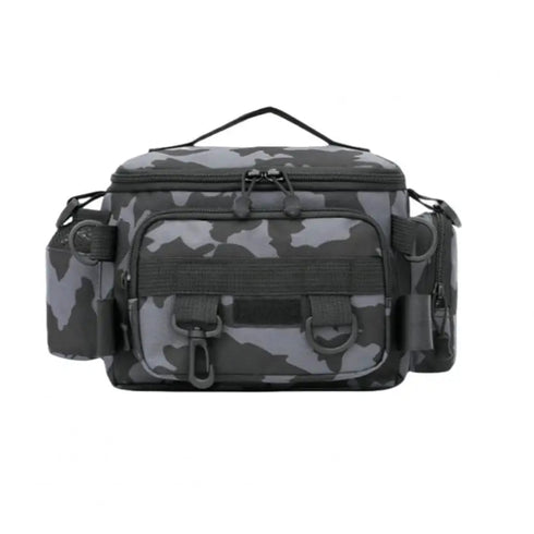 Fishing Tackle Shoulder Bag Portable Storage for Outdoor Sports - Waterproof and Spacious Design