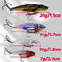 Spinner Spoon Metal Jig Bait 7g 10g 16g 20g VIB Sinking Lure for Big Fish Attraction