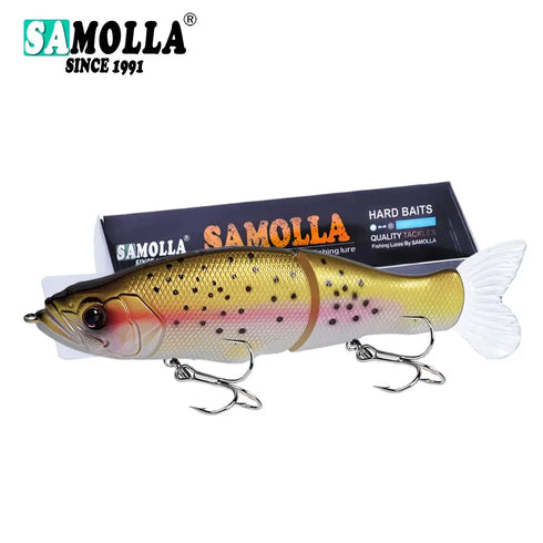 Slow Sinking SwimBaits Fishing Lures 30G Whopper Vibration for Realistic Bait Action