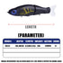 Slow Sinking SwimBaits Fishing Lures 30G Whopper Vibration for Realistic Bait Action