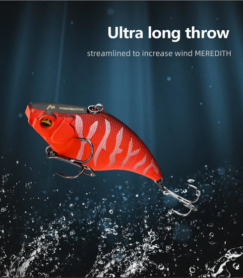 Vibration-X VIB 75mm 19g Wobblers Fishing Lures Tackle for Big Catch