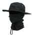 Camouflage Boonie Cap Balaclava Hat Suit for Outdoor Comfort and Sun Protection