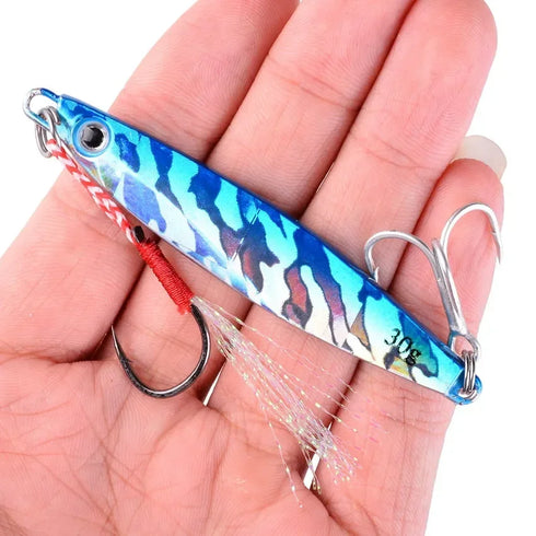 Pencil Bait Metal Casting Fixture for Effective Sea Bass Fishing