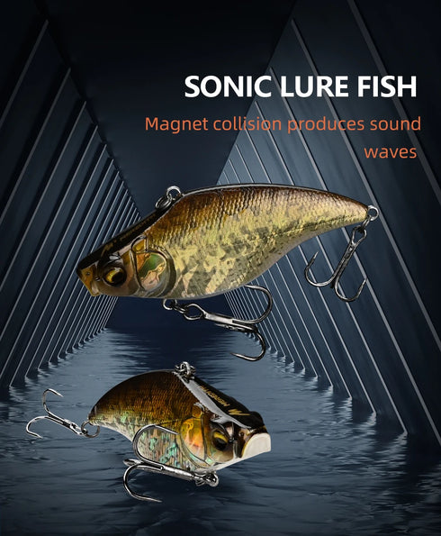 Vibration-X VIB 75mm 19g Wobblers Fishing Lures Tackle for Big Catch