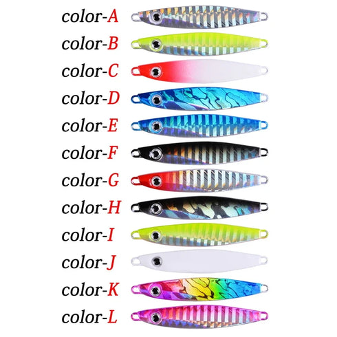 Pencil Bait Metal Casting Fixture for Effective Sea Bass Fishing