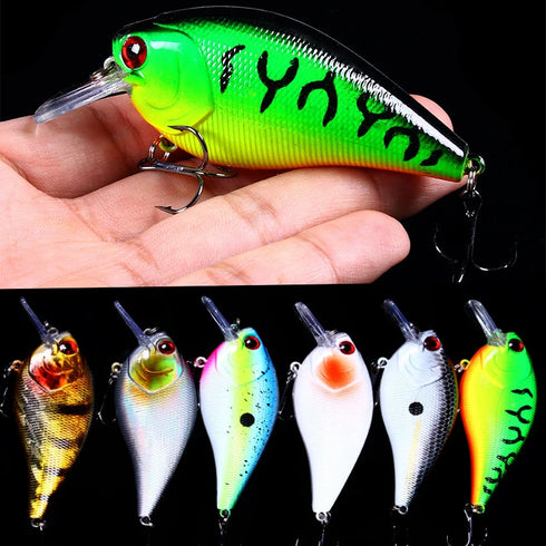 8.5cm 15g Rattling Crankbait Lure for Bass Pike