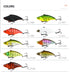 Vibration-X VIB 75mm 19g Wobblers Fishing Lures Tackle for Big Catch
