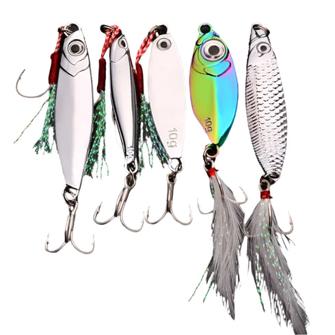 Wobbler Lures 3G 10G 15G Metal Vib Fishing Lure Set for All Fish
