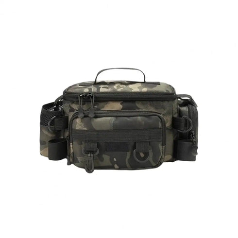 Fishing Tackle Shoulder Bag Portable Storage for Outdoor Sports - Waterproof and Spacious Design