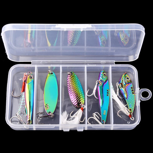 Wobbler Lures 3G 10G 15G Metal Vib Fishing Lure Set for All Fish