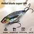 Spinner Spoon Metal Jig Bait 7g 10g 16g 20g VIB Sinking Lure for Big Fish Attraction