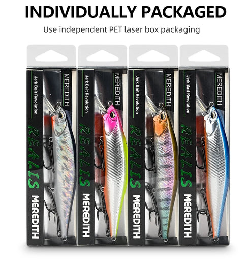 Jerkbait Wobbler 110mm 17g SP Fishing Lures with 3D Eyes