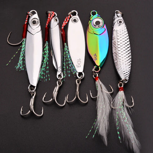 Wobbler Lures 3G 10G 15G Metal Vib Fishing Lure Set for All Fish