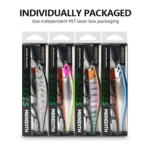 Jerkbait Wobbler 110mm 17g SP Fishing Lures with 3D Eyes