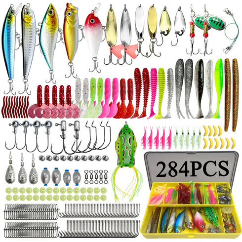 Fishing Lures Kit for Topwater Bait Rigs - Versatile Tackle