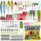 Fishing Lures Kit for Topwater Bait Rigs - Versatile Tackle