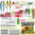 Fishing Lures Kit for Topwater Bait Rigs - Versatile Tackle