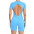 Stylish Short Wetsuit For Women Backless Scrunch Booty