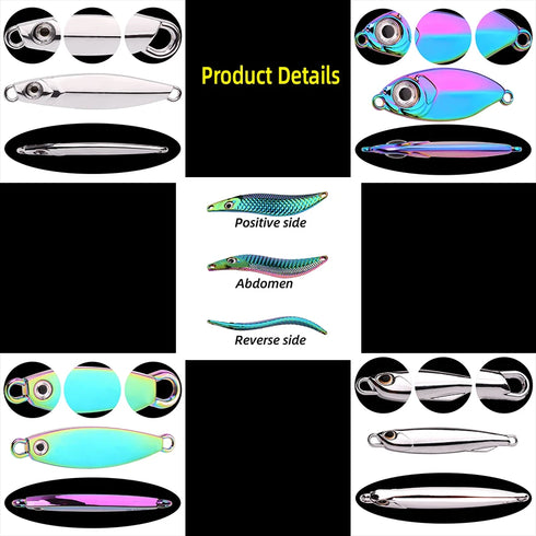 Wobbler Lures 3G 10G 15G Metal Vib Fishing Lure Set for All Fish