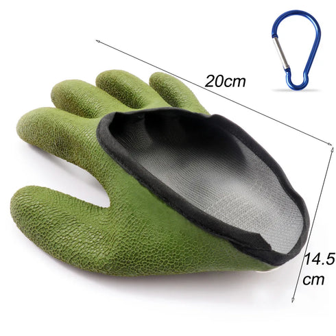 Fishing Gloves Full Finger Waterproof Anti-Slip Cutproof for Durable Hand Protection