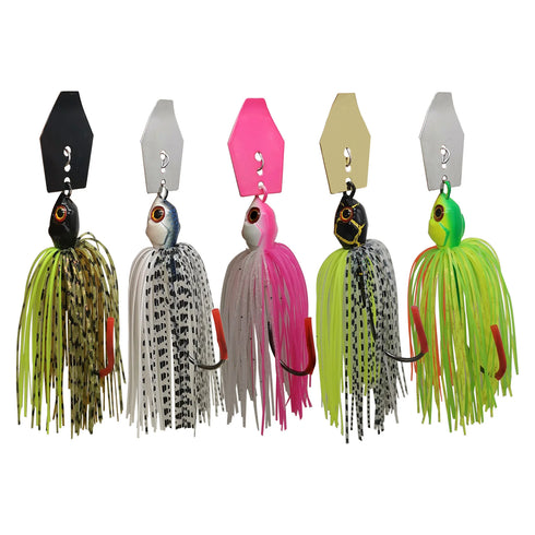 Spinner Fishing Lure Chatter Bait 7G to 21G for Bass Pik - Premium Action for More Catches