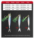 Fast Sinking Jig for Quick and Effective Fishing with Glowing Luminous Effect