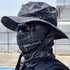 Camouflage Boonie Cap Balaclava Hat Suit for Outdoor Comfort and Sun Protection