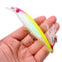 5pcs/Box Laser 3D Eyes Bionic Minnow Fishing Lure 13.3g for Ultimate Catch Success