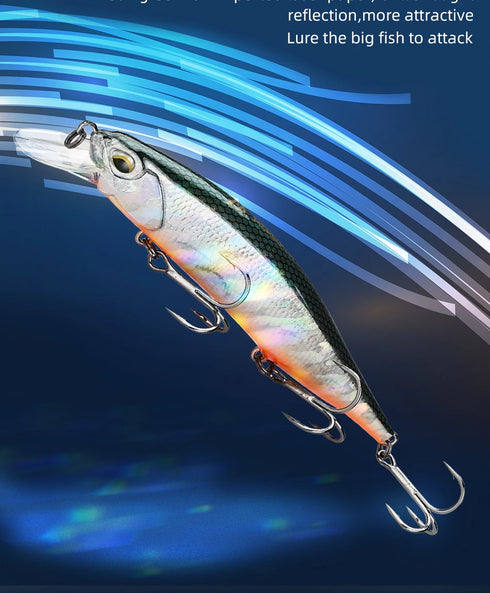 Jerkbait Wobbler 110mm 17g SP Fishing Lures with 3D Eyes