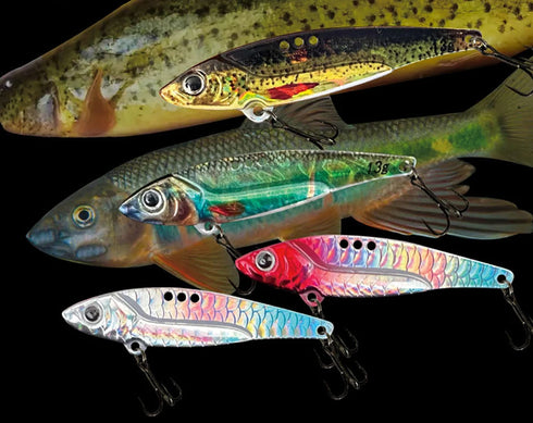 Spinner Spoon Metal Jig Bait 7g 10g 16g 20g VIB Sinking Lure for Big Fish Attraction