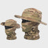 Camouflage Boonie Cap Balaclava Hat Suit for Outdoor Comfort and Sun Protection
