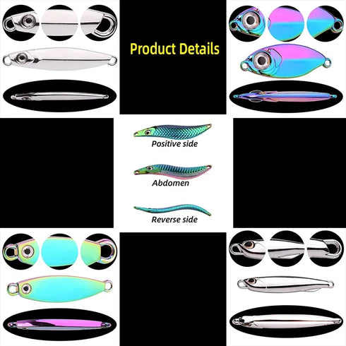 Wobbler Lures 3G 10G 15G Metal Vib Fishing Lure Set for All Fish