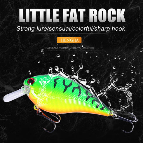 8.5cm 15g Rattling Crankbait Lure for Bass Pike