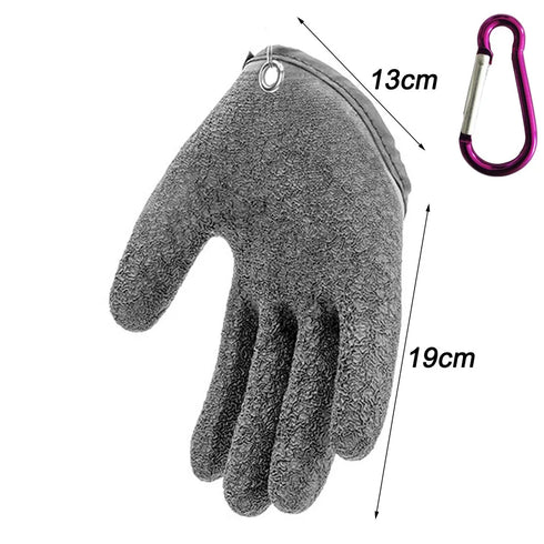 Fishing Gloves Full Finger Waterproof Anti-Slip Cutproof for Durable Hand Protection