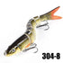 Fishing Lures Multi Jointed Swimbait Crank Bait For Trout Bass - Irresistible Action to Catch More Fish