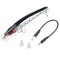 Electric Vibration Fishing Lure USB Charging LED Light Bait for Ultimate Fish Attraction